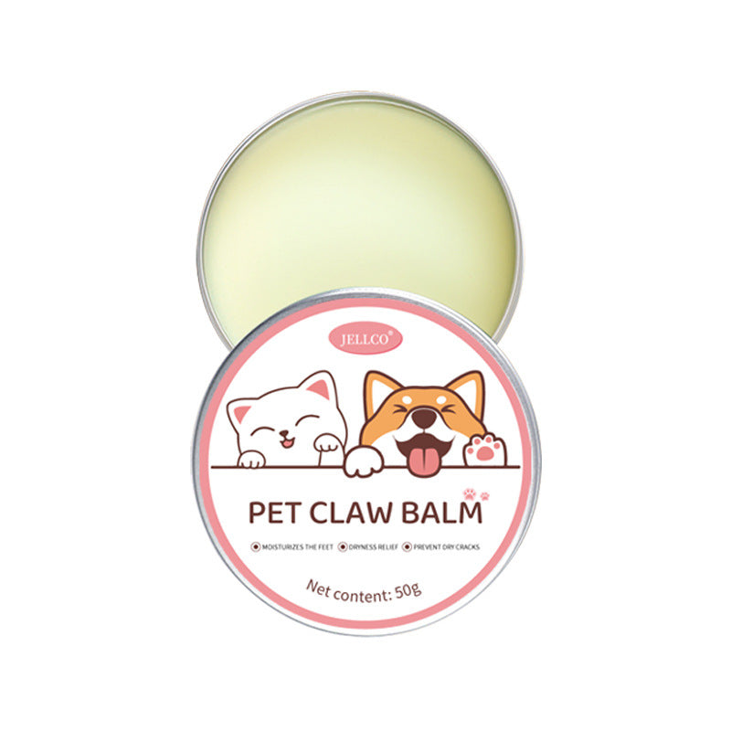 Dog Paw & Claw Care Cream 50g – Moisturizing, Milk Scented, All Breeds