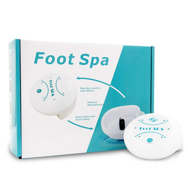 Portable Ion Foot Bath Massager – Bubble Soak, No Heating Required, Home & Travel