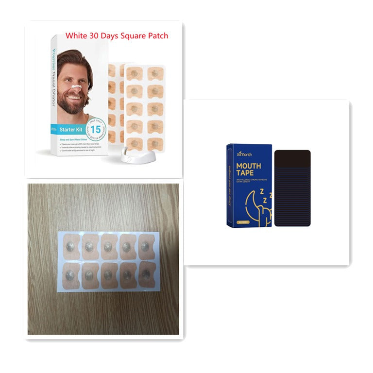 Magnetic Nasal Dilator Strips for Better Sleep & Snoring Relief – Multiple Pack Sizes