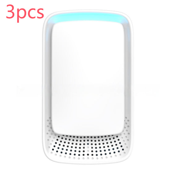 Plug-In Anion Air Purifier – Removes Odors, Allergens & Pet Smells, Ultra-Quiet, US/UK/EU Plug