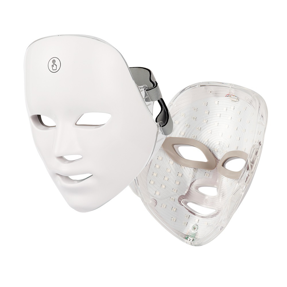 LED Light Therapy Face Mask for Skin Rejuvenation – 12W, USB Powered, Anti-Aging & Acne Treatment