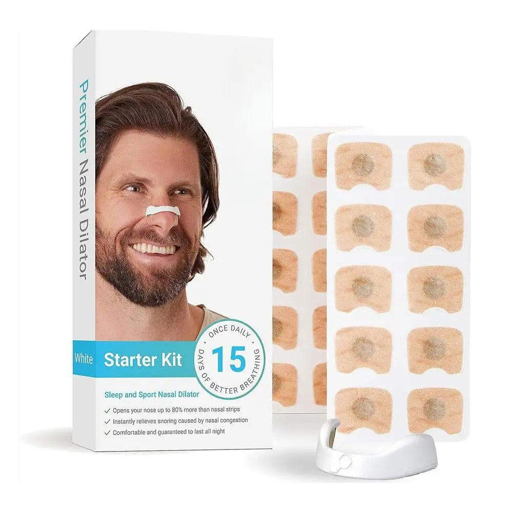 Magnetic Nasal Dilator Strips for Better Sleep & Snoring Relief – Multiple Pack Sizes