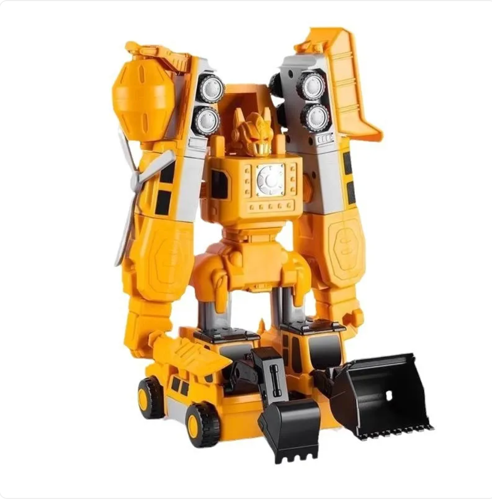 Magnetic Building Blocks Set for Kids – 35-Piece Engineering or Military Series, Ages 4–6