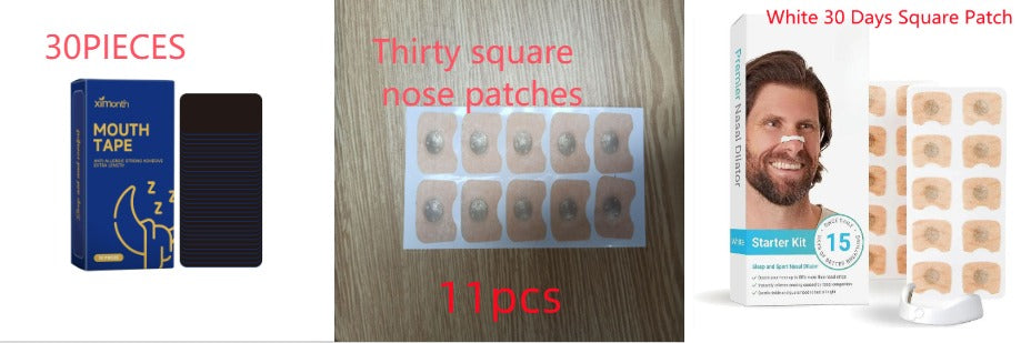 Magnetic Nasal Dilator Strips for Better Sleep & Snoring Relief – Multiple Pack Sizes