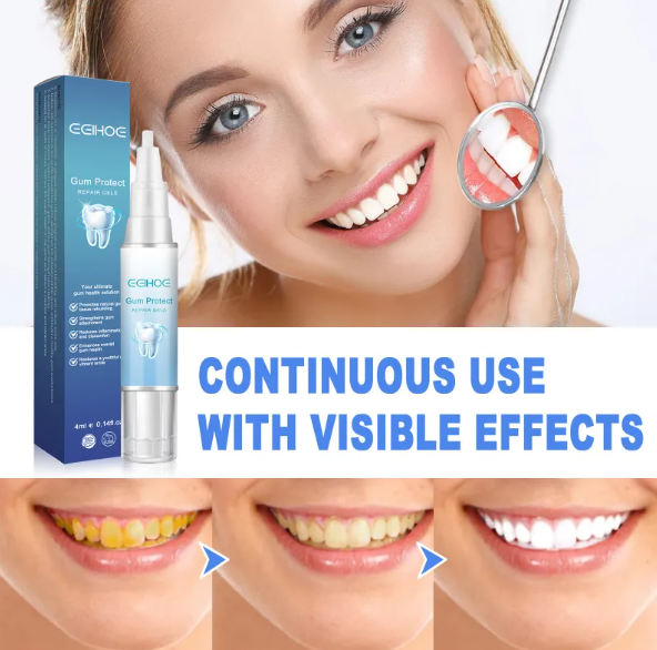 Teeth Repair & Gum Care Gel 4ml – Hyaluronic Acid, Aloe & Vitamin C, Oral Hygiene