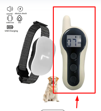 Ultrasonic Anti-Bark Dog Training Collar – USB Rechargeable, Humane, Vibration & Ultrasonic