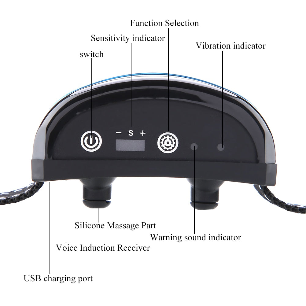 Ultrasonic Anti-Bark Dog Training Collar – USB Rechargeable, Humane, Vibration & Ultrasonic