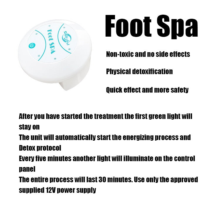 Portable Ion Foot Bath Massager – Bubble Soak, No Heating Required, Home & Travel
