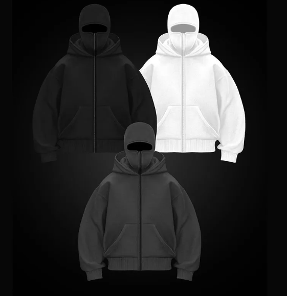 DualCozy Double Hood Fleece-Lined Hoodie – Warm, Stylish, Casual & Outdoor Wear