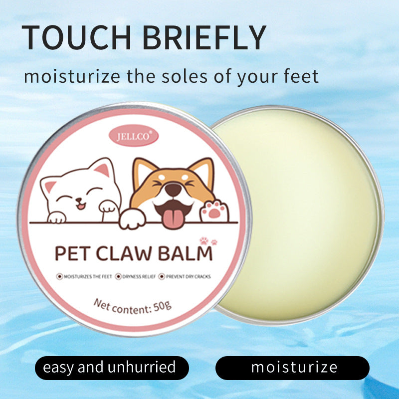 Dog Paw & Claw Care Cream 50g – Moisturizing, Milk Scented, All Breeds
