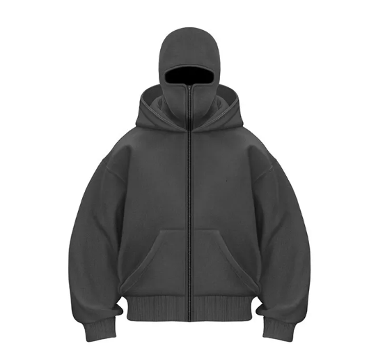 DualCozy Double Hood Fleece-Lined Hoodie – Warm, Stylish, Casual & Outdoor Wear