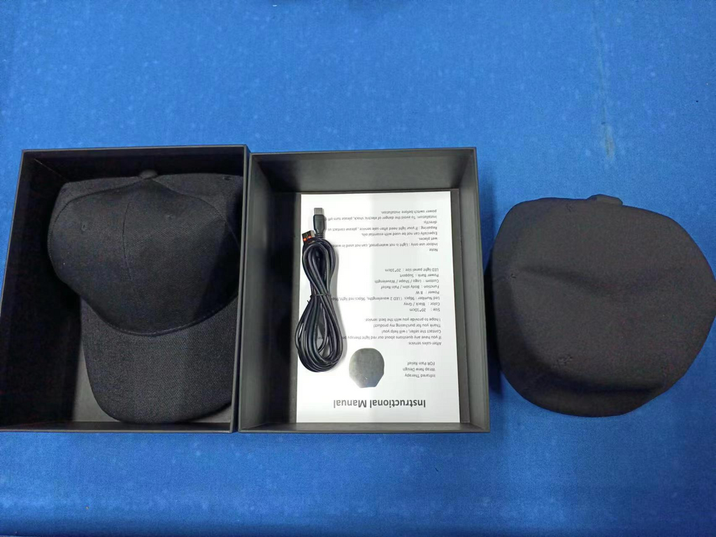 Red Light Therapy Hair Growth Cap – 650nm LED, Portable, Scalp Stimulation & Hair Care