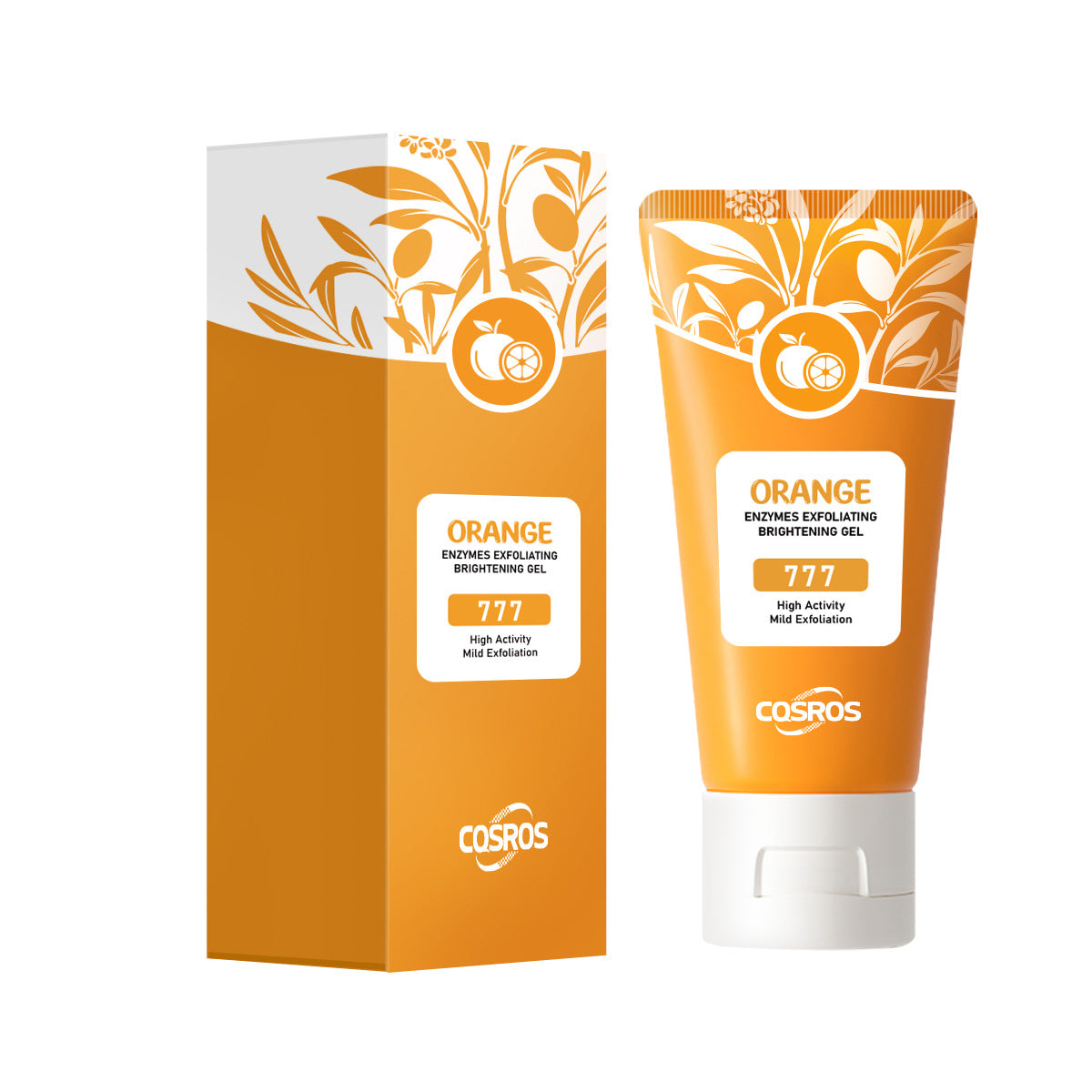 Orange Exfoliating & Whitening Gel 50g – Dead Skin Removal, Brightening Skincare