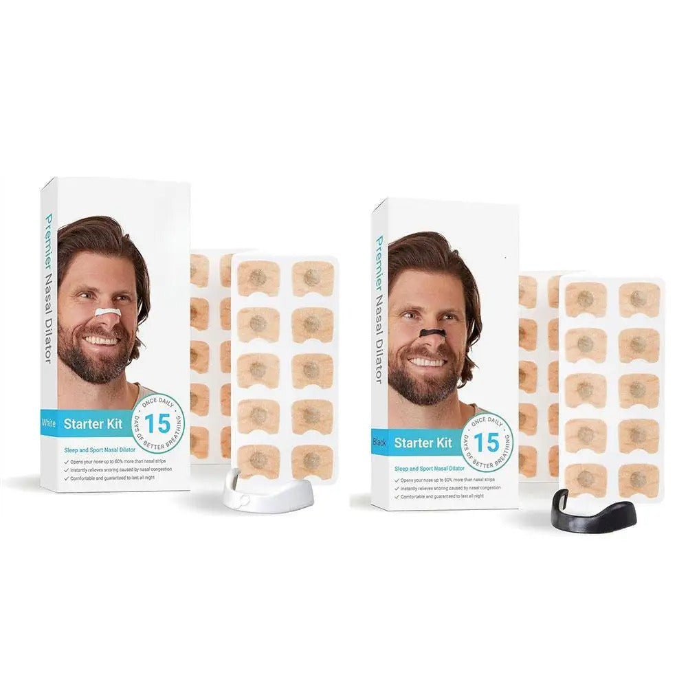 Magnetic Nasal Dilator Strips for Better Sleep & Snoring Relief – Multiple Pack Sizes