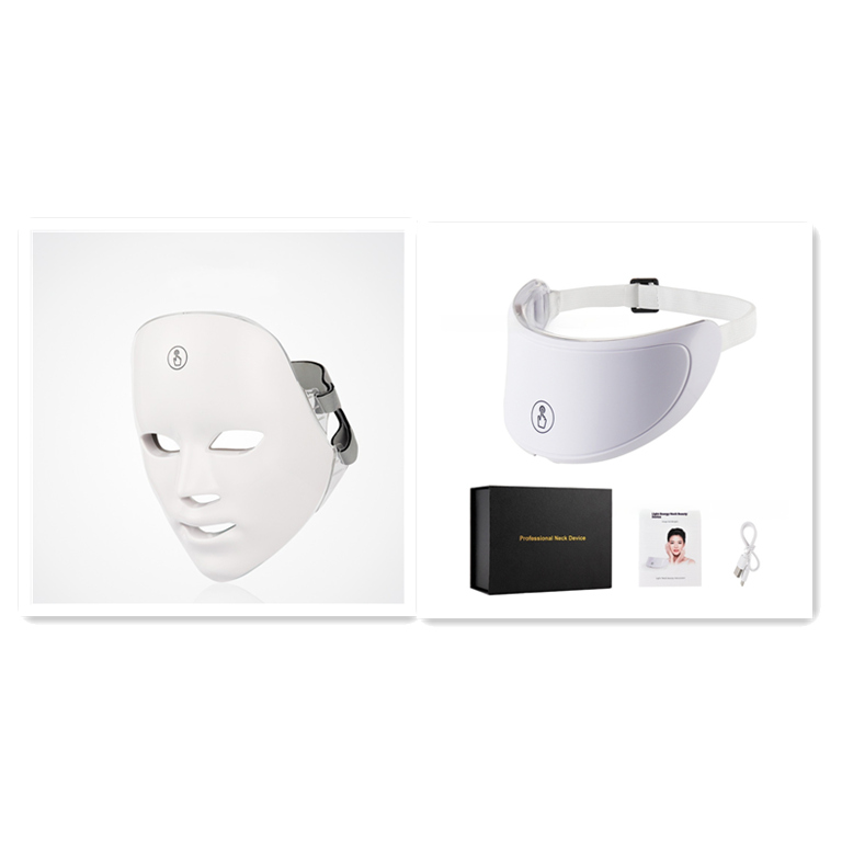 LED Light Therapy Face Mask for Skin Rejuvenation – 12W, USB Powered, Anti-Aging & Acne Treatment