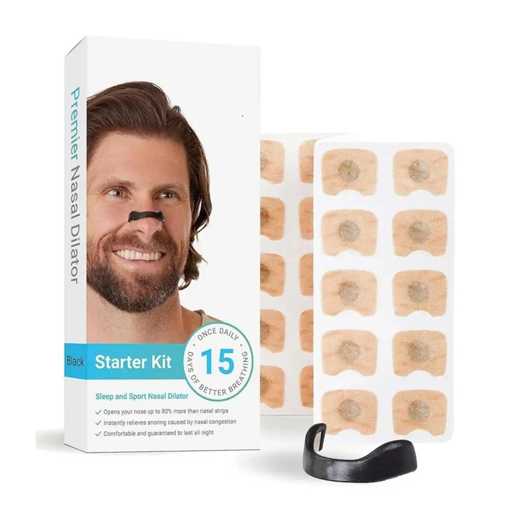 Magnetic Nasal Dilator Strips for Better Sleep & Snoring Relief – Multiple Pack Sizes