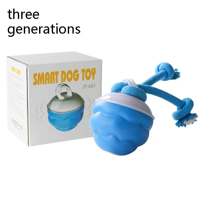 Interactive USB Rechargeable Rolling Ball Toy for Dogs & Cats – Automatic Movement, Multiple Colors