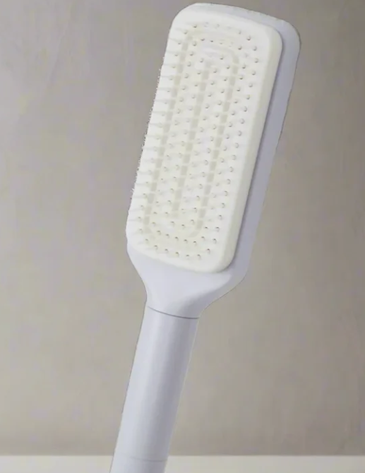 4-in-1 Self-Cleaning Hair Brush – Anti-Static, Scalable, Rotating, Massage & Detangling