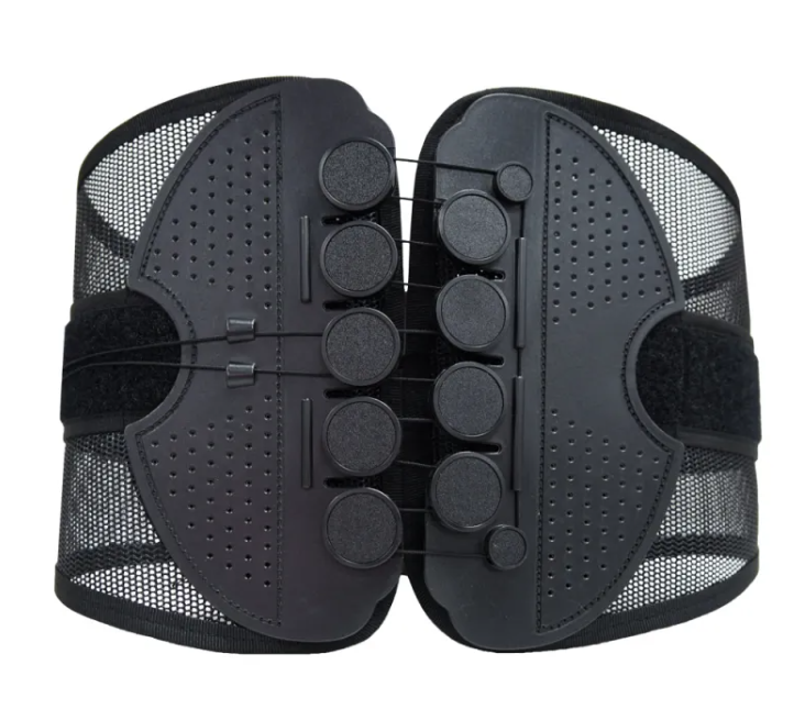 Double Pull Lumbar Support Belt – Adjustable Compression, Back Pain Relief, Posture Correction