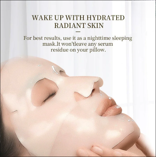 Bio-Collagen Deep Hydrating Face Mask – Anti-Aging, Firming, 4-Pack (28ml Each)