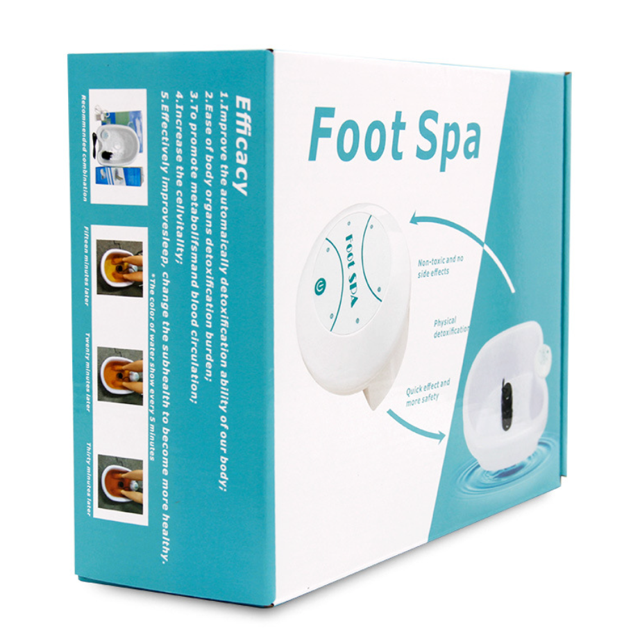 Compact Ionic Foot Spa Massager – Ion Therapy, Circulation Boost, At-Home Relaxation