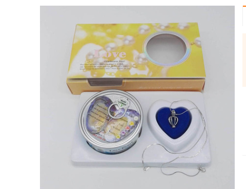 Freshwater Pearl Necklace Gift Box Set – Elegant Jewelry Gift for Women