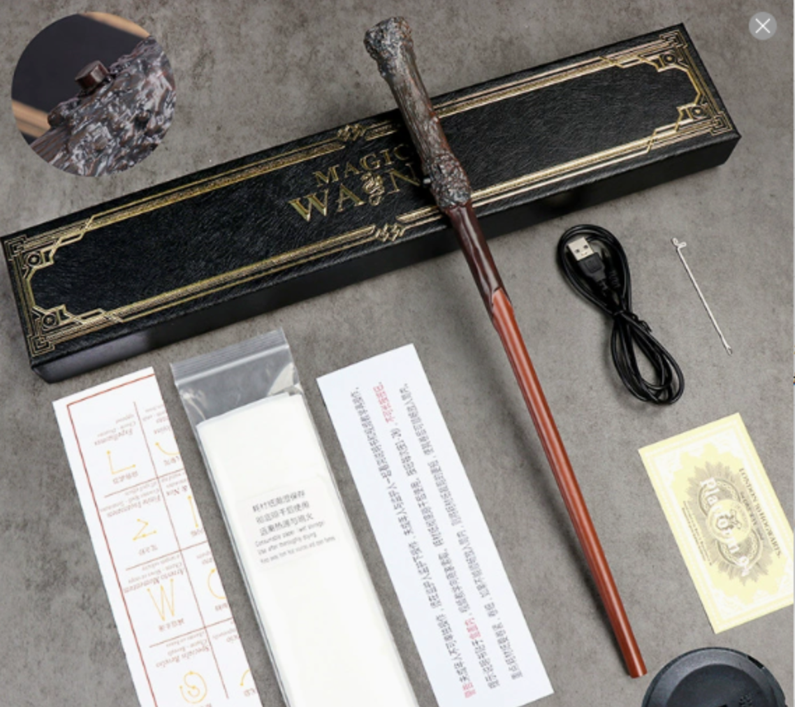 Shootable Magic Wand Toy – 5 Styles, Cosplay & Role Play, Kids & Adults